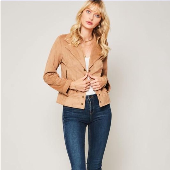 Faux Suede Jacket - Picture 2 of 4